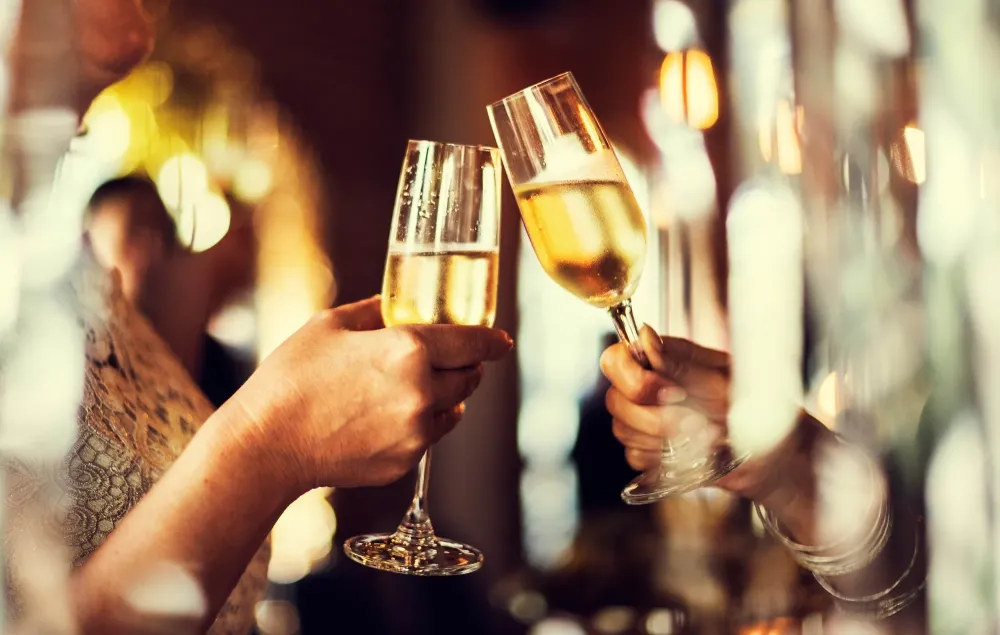 Champagne brut à Épernay